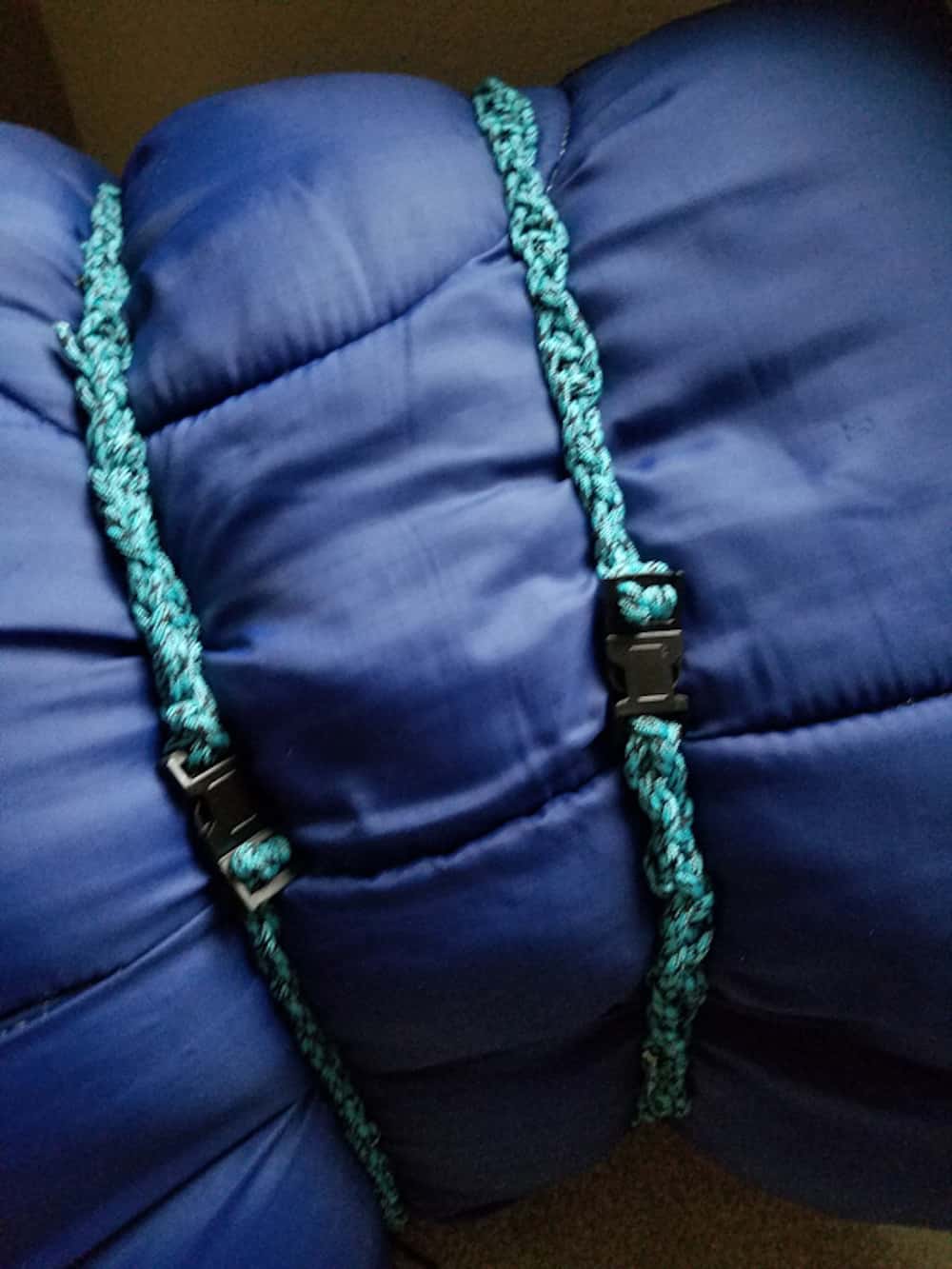 Paracord Sleeping Bag Ties DIY