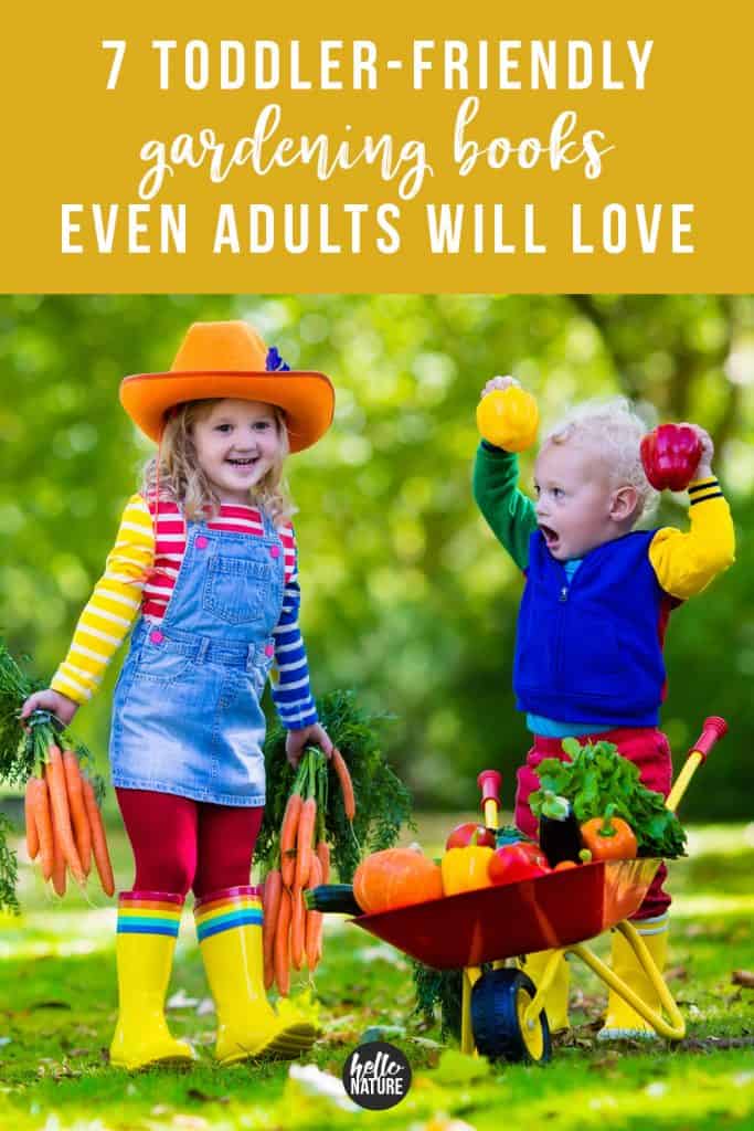 Help get your little one involved with your garden with these gardening books for toddlers. You and your tiny human will love these picture books about gardens. Come find some of the best children's gardening books out there and teach your toddler about the joys of gardening. #Garden #ToddlerBooks #GardeningWithKids 