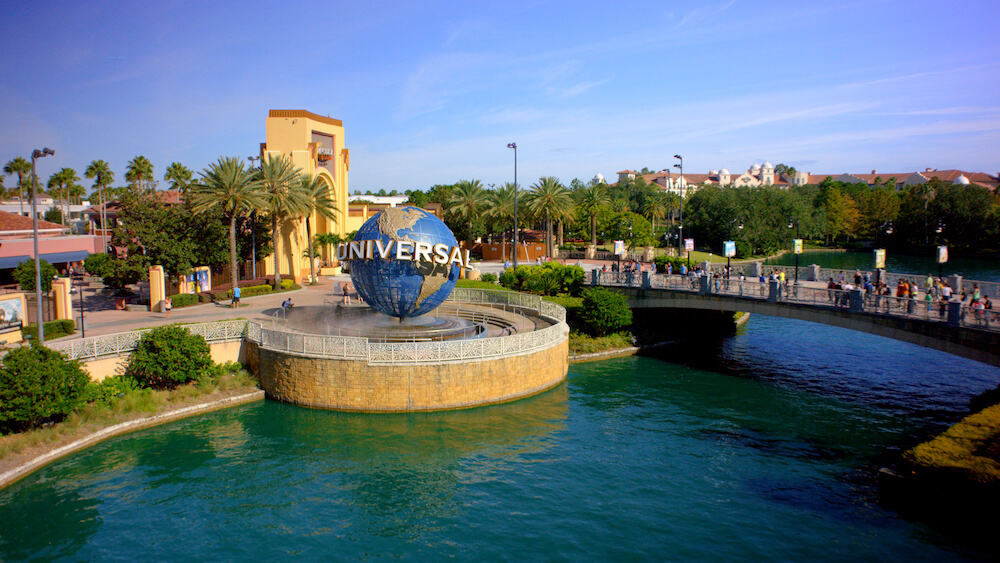 universal studios florida globe