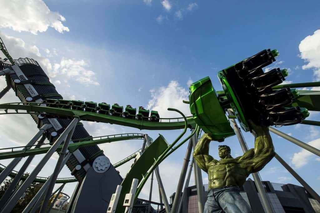 universal studios florida incredible hulk ride