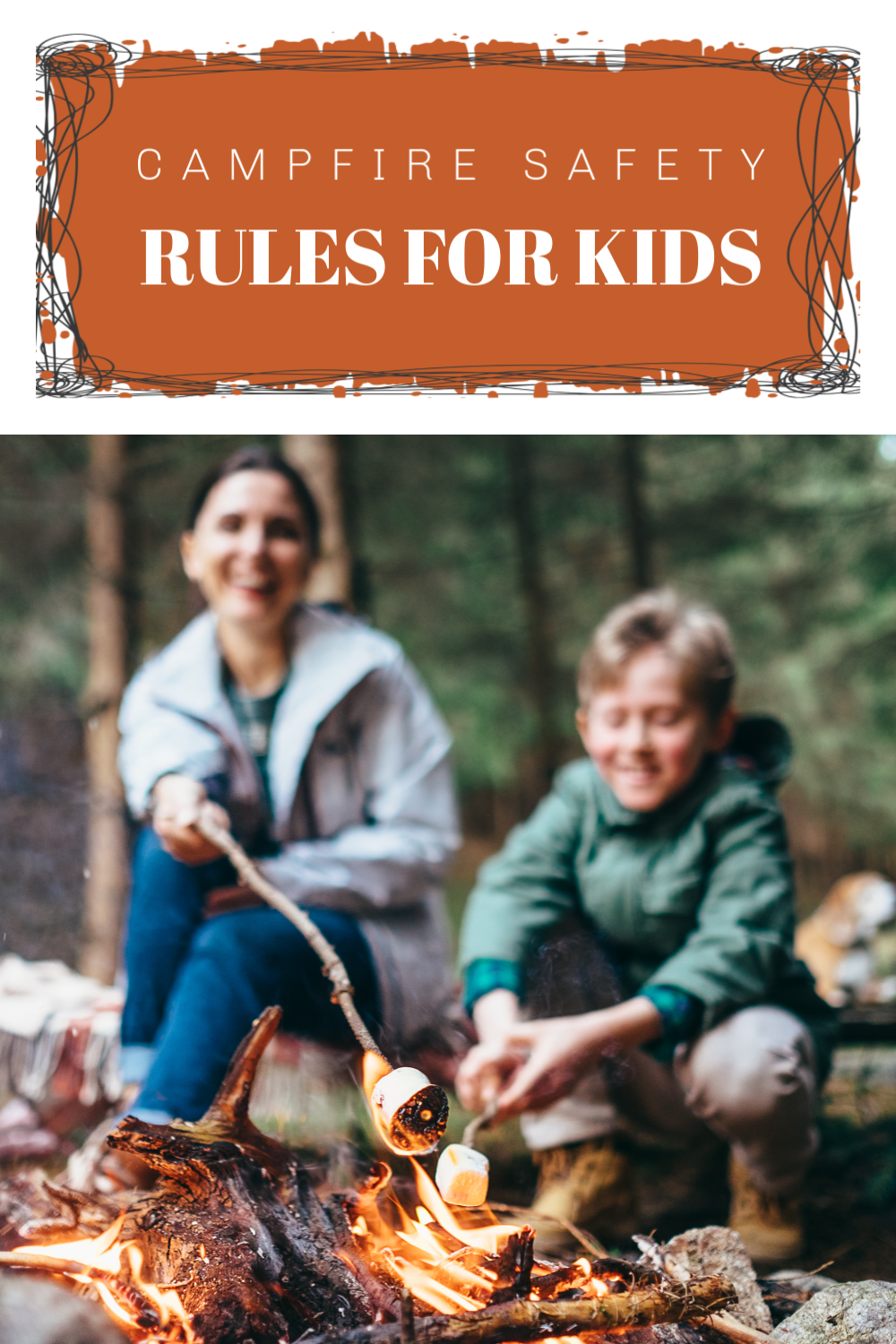 Easy Campfire Safety Rules for Kids and Parents Bird's Eye Meeple