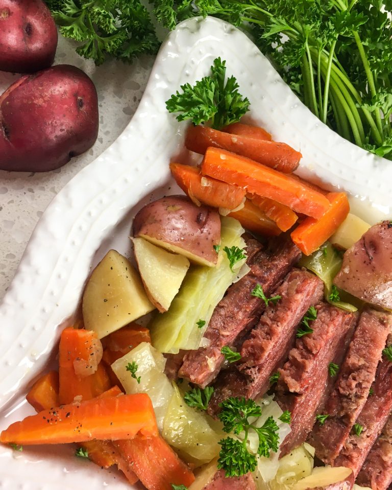 Instant Pot Corned Beef and Cabbage Without Beer Bird's Eye Meeple
