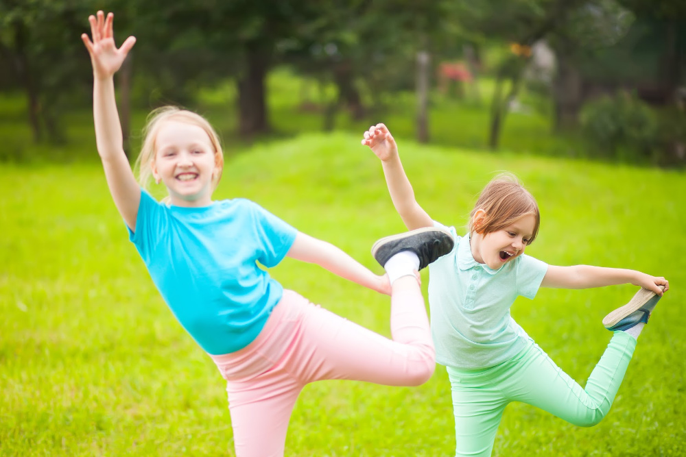 backyard yoga